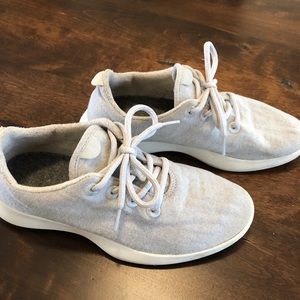 GUC Allbirds Wool Runners Womens 9 Light Gray